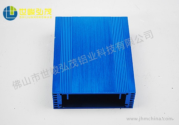 拉絲氧化移動電源鋁型材外殼
