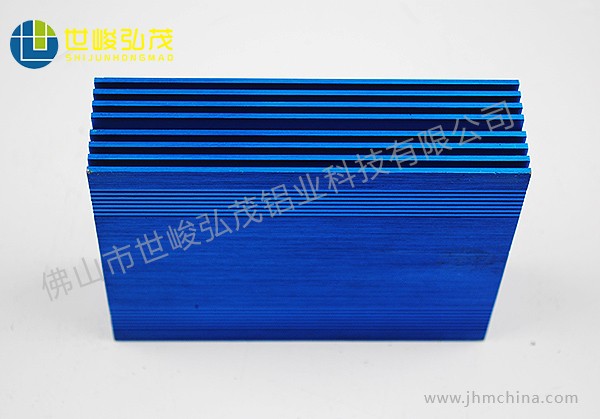拉絲氧化移動電源鋁型材外殼