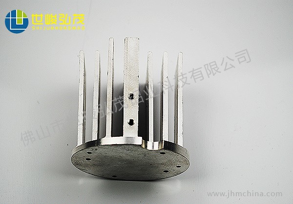 CNC數控銑散熱器深加工鋁型材-1